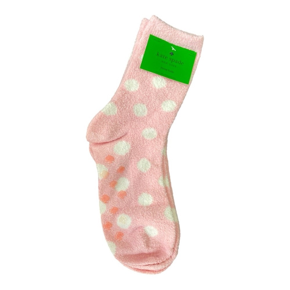 Kate Spade 2 Pair‎ Home Socks
43KK474067TA-Pink Crew
Shoe Size 4-10